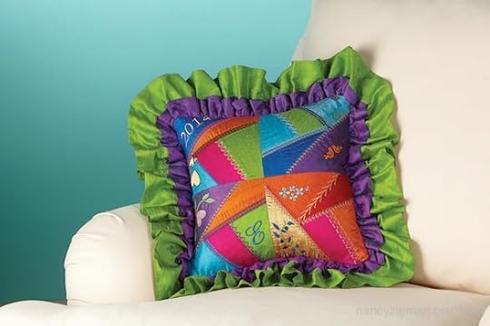 How to use fabric scraps.