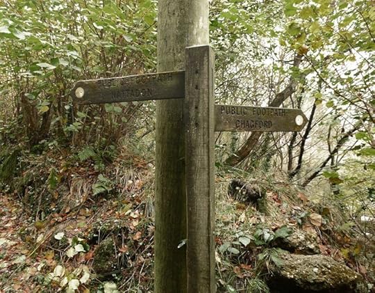 Footpath signpost