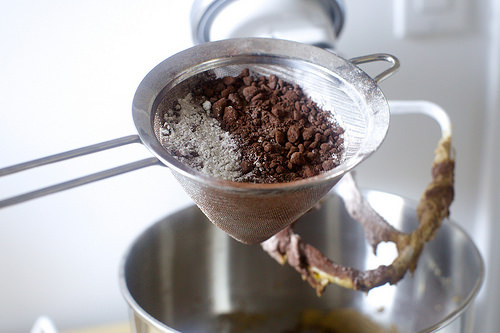 sift the dry ingredients if your cocoa is lumpy