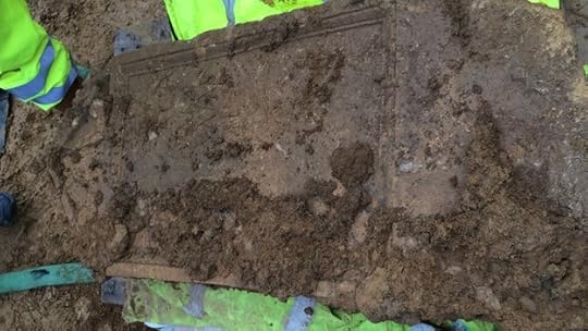 Tombstone unearthed in Cirencester