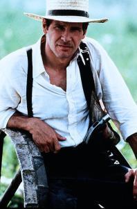 Harrison Ford in the movie Witness