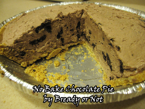 No Bake Chocolate Pie