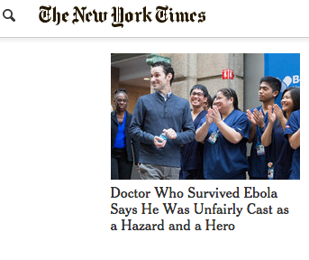 A quick glance at this lazily worded headline might alarm my fellow geeks