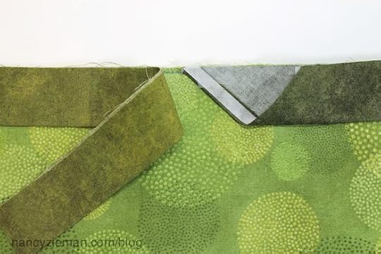The easiest quilting binding technique from Nancy Zieman's blog