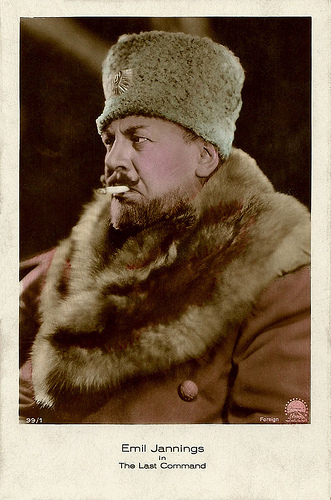 Emil Jannings in The Last Command
