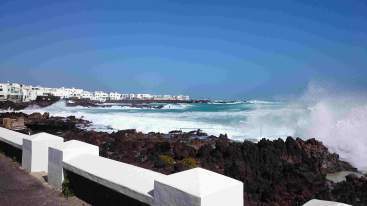 Our holiday walking route in Lanzarote 2015