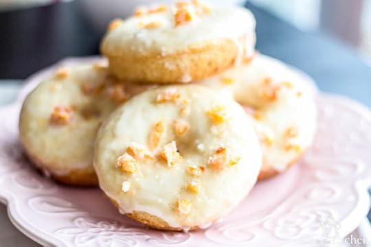 Grapefruit Buttermilk Donuts with Candied Zest | Club 31 Women | club31women.com #grapefruit