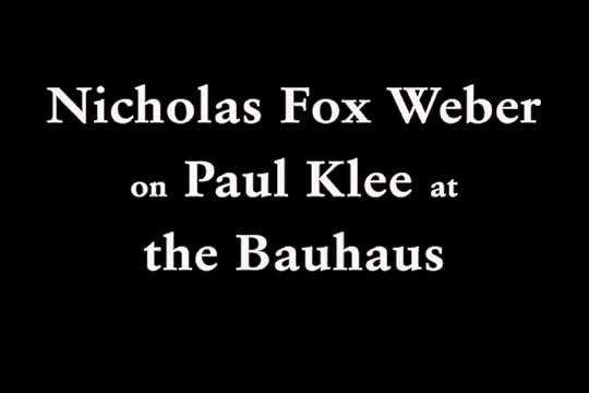 Paul Klee at the Bauhaus