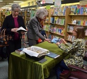Reading at Park Road Books in Charlotte