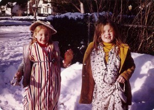 Mary Beth and I at an important networking event circa 1971.