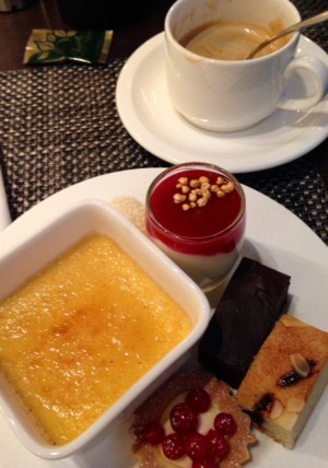 Desserter till oss! Mmmm.