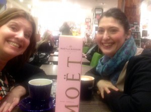 Sen fikade jag med min agent, bästa Anna.