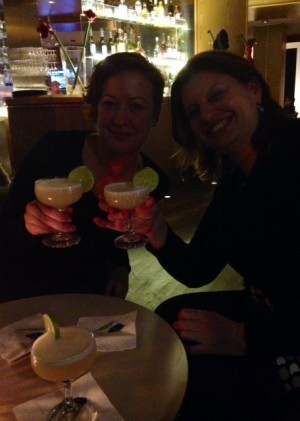 Och sen jag Katarina Bivald och jag och drack lite drinkar.