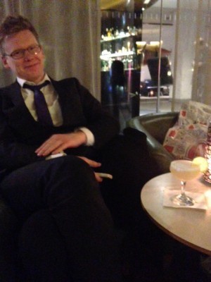 John kom förbi. Det var en mycket trevlig torsdag.