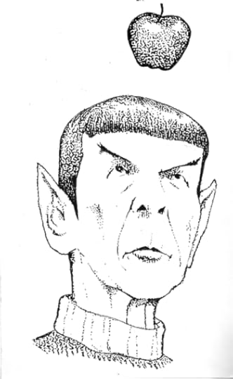 Caricature from The New York Observer, year unknown