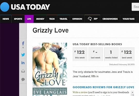 USA Today Bestseller