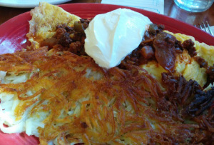 Hungarian omelet