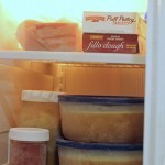 refrigerator freezer of food