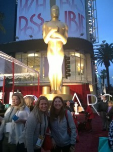 Lisa Niver Brittany oscars 2015 United Airlines