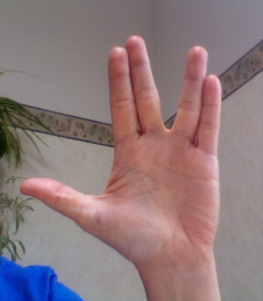 vulcan salute