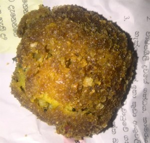 Exploring Galle - Small Eats - Curry Ball