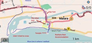 Star Fort Matara Review - Getting to Star Fort