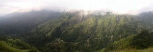 Climbing Little Adam's Peak - Valley View