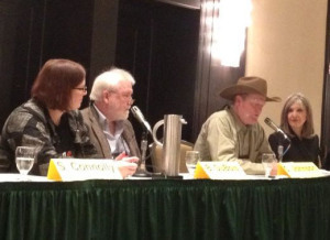 Crime Bake panel