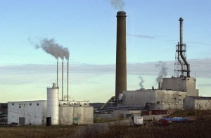 A dead paper mill is sad and scary.