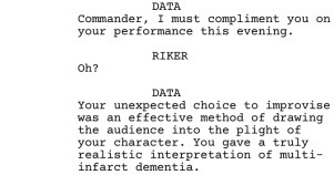 Star Trek TNG Frame of Mind Dialogue 2