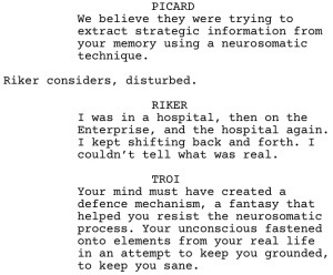 Star Trek TNG Frame of Mind Dialogue 3