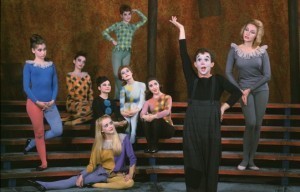 STOP THE WORLD – I WANT TO GET OFF is a thought-provoking tale about the fleeting nature of worldly success. The hero of the show, Littlechap, attempts to apply some braking effect on his world before it spins out of control.