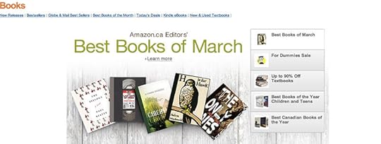 amazon best books of march