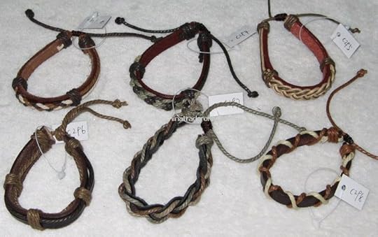 leather bracelets
