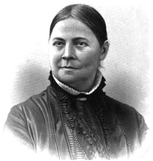 A portrait of Lucy Stone. Public domain via Wikimedia Commons.