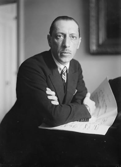 Igor Stravinsky, Russian composer. Library of Congress.
