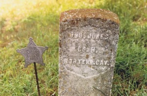 John Jones fought for both sides during the Civil War.