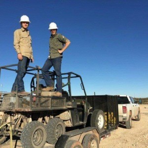 Dan and Wes Working
