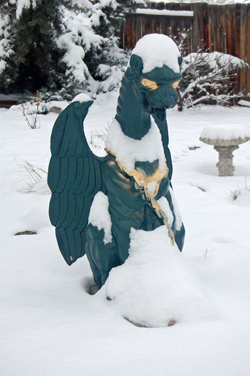 Agnes Garbed in Snow