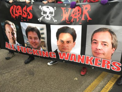 class war banner