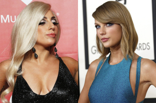 Lady Gaga and Taylor Swift 
