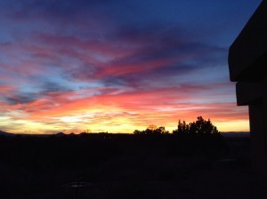 Sunset, March 2015