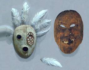 wind and demon mask