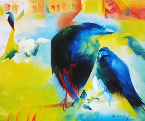 ravens at the tower 2000 Stephen B Whatley