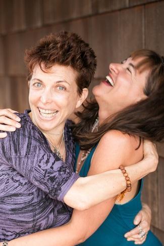 Tosha and Lissa laughing