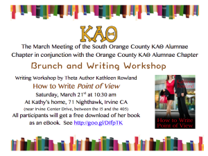 Theta workshop invitation