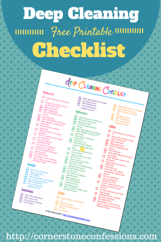 Pinterest: What They Did With Spring Cleaning Printables Made Peachy 