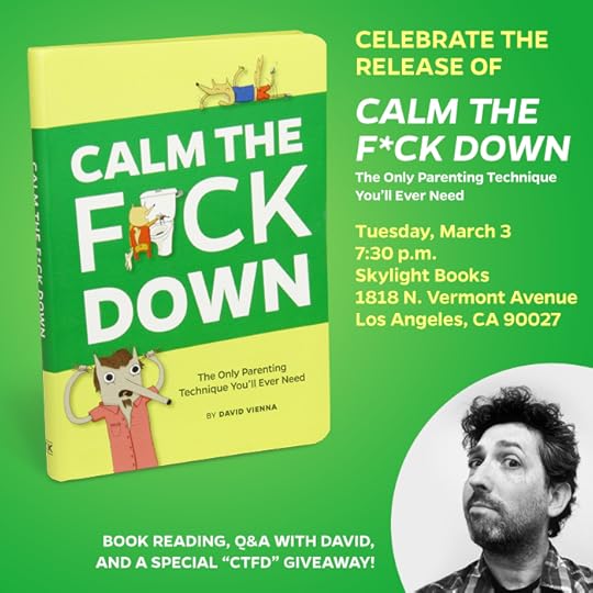 Calm the F*ck Down Launch Event at Skylight Books