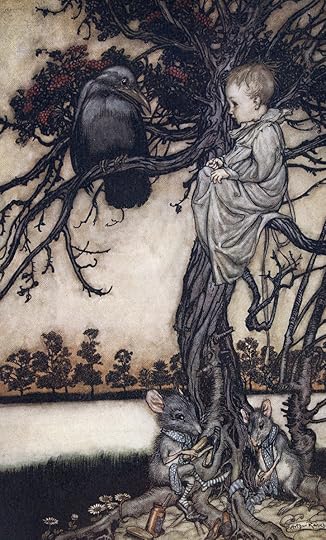 From JM Barrie's Peter Pan in Kensington Gardens illustrated by Arthur Rackham