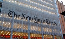 The New York Times building in New York City (Haxorjoe/Wikimedia Commons)